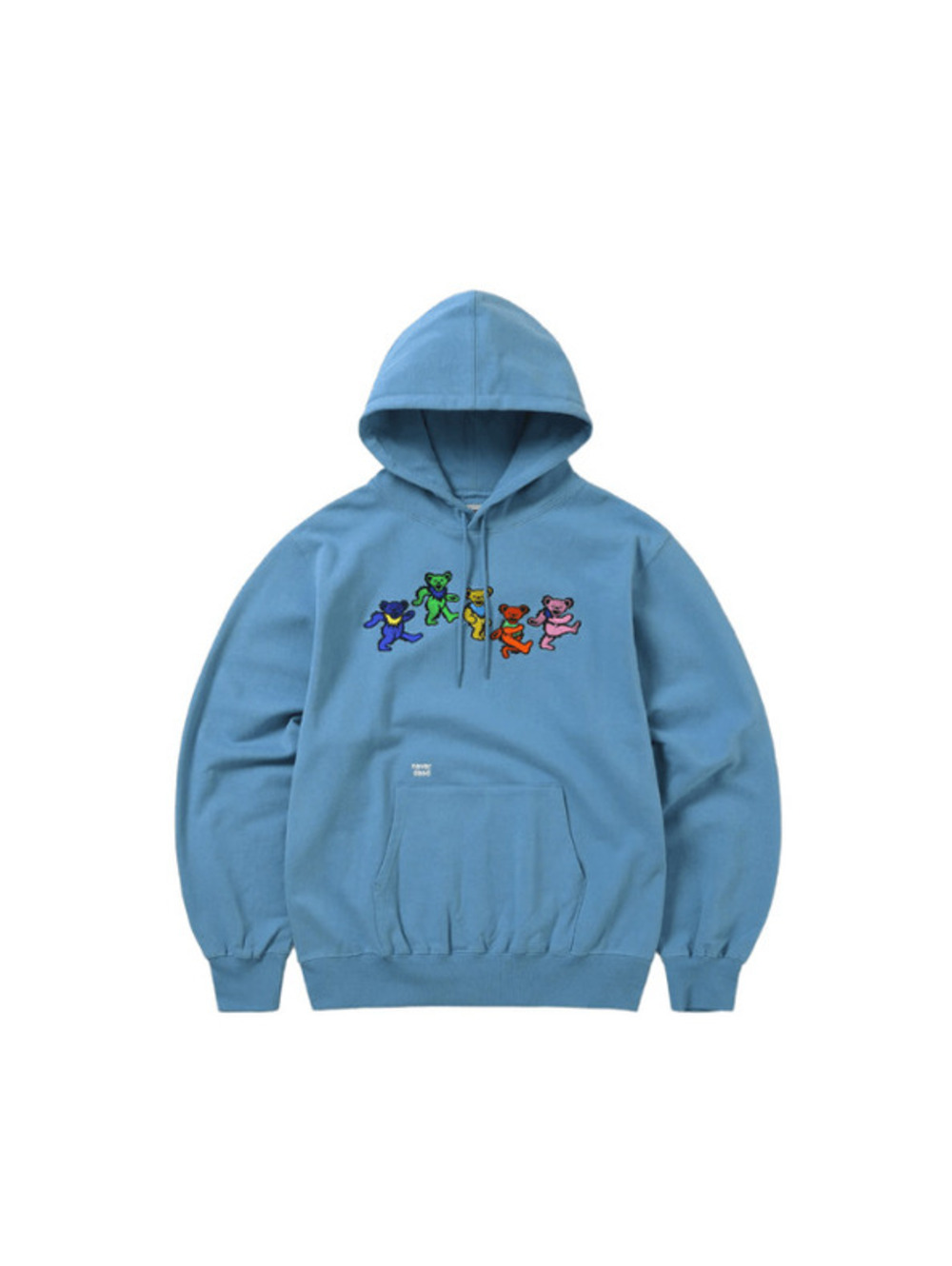 Thisisneverthat X Greatful Dead Dancing Bear Hood Blue • M